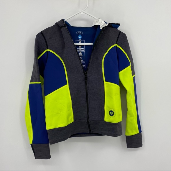 Roxy Sea Blazer Neoprene Zip Up Hoodie 4 - Picture 1 of 11